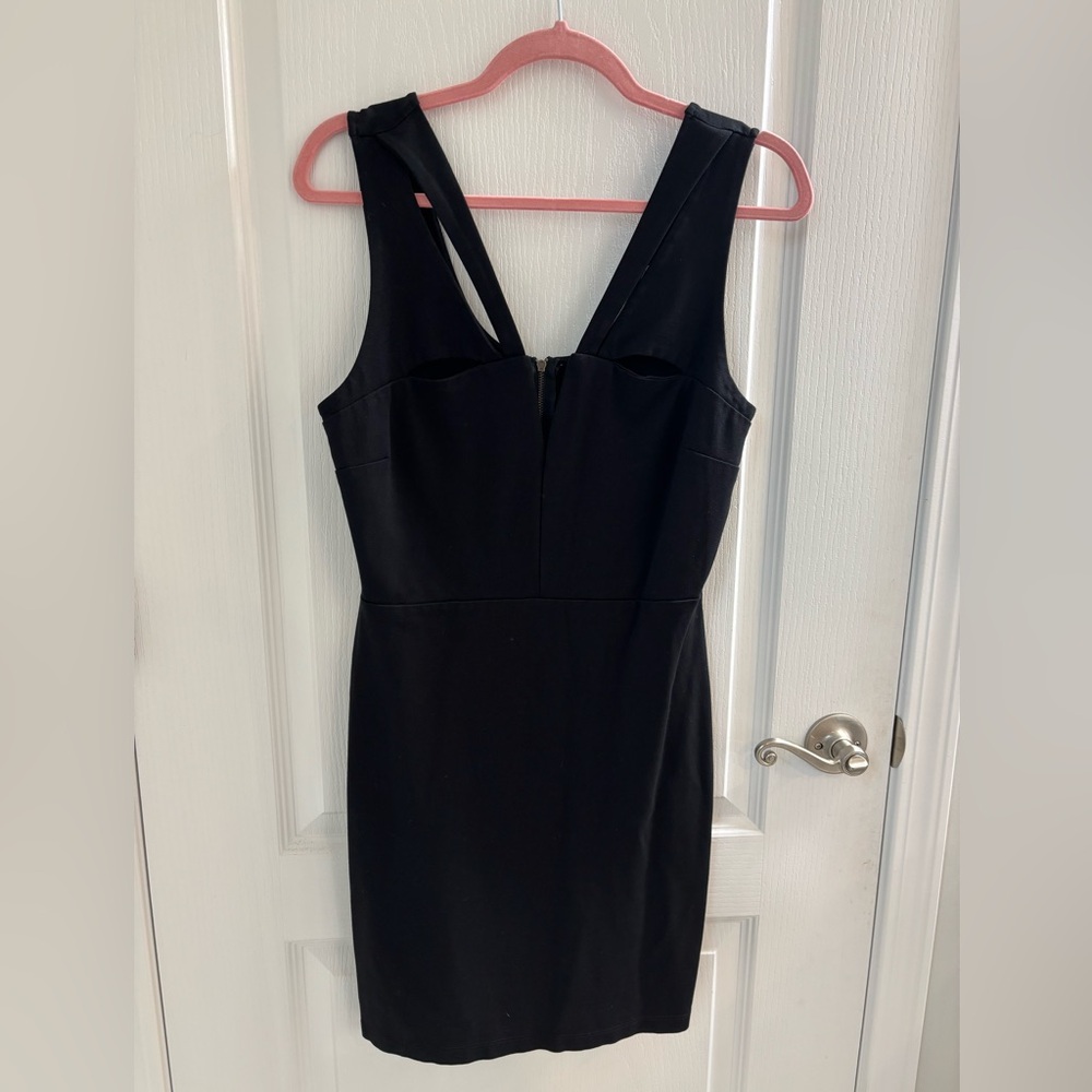 Mystic Cut-Out V-Neck LBD Dress